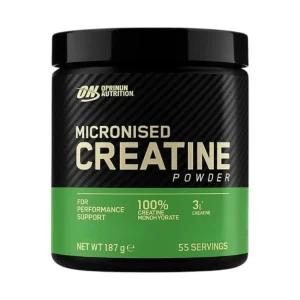 Optimum Nutrition Micronised Creatine Powder 187g (Unflavoured)
