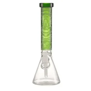 Legendary 14" 9mm Sandblasted Beaker Bong