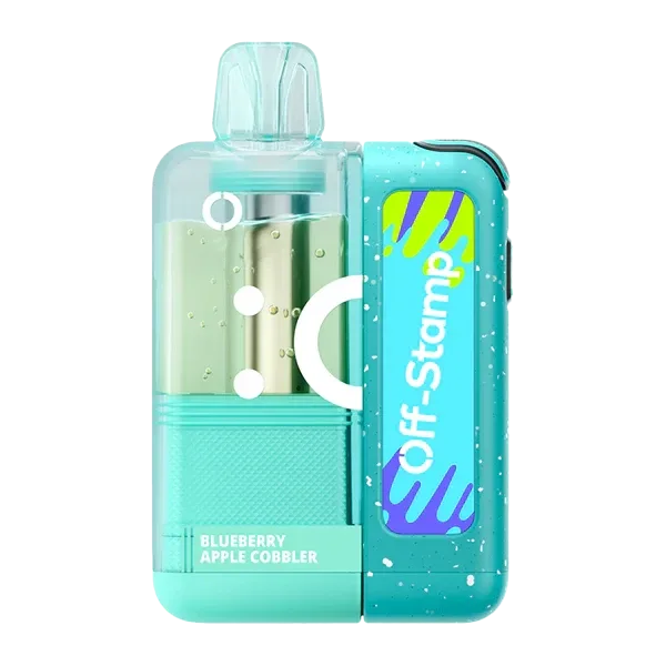Off Stamp X Cube + Dock 25000 Puffs Disposable Vape - Blue Apple Cobbler