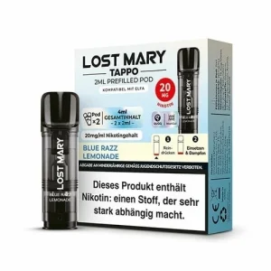 ELF Bar - Lost Mary - TAPPO - Prefilled Pods - Blue Razz Lemonade - 2Pcs - Mr-Joy.com