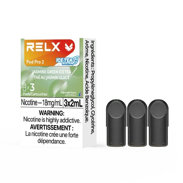 Relx pod pro 2 Jasmine Green Ice Tea