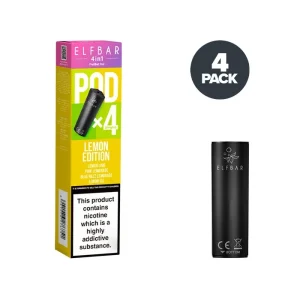 Lemon Edition Elf Bar 4 in 1 Prefilled Pods