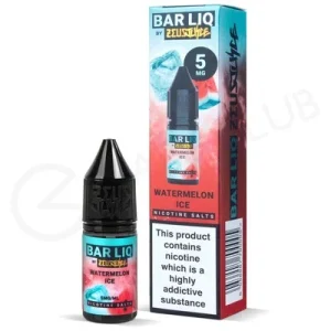 Watermelon Ice Nic Salt E-Liquid by Bar Liq