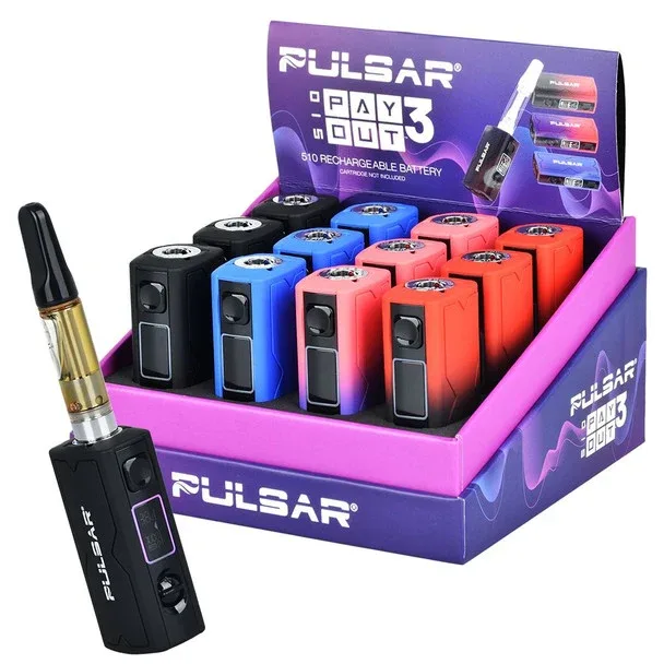 Pulsar 510 Payout 3.0 Variable Voltage Vape Battery - 550mAh