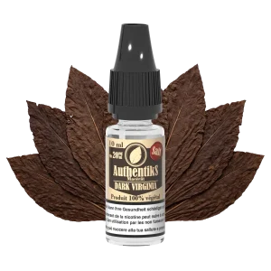 AuthentikS Dark Virginia salt nicotine e-liquid