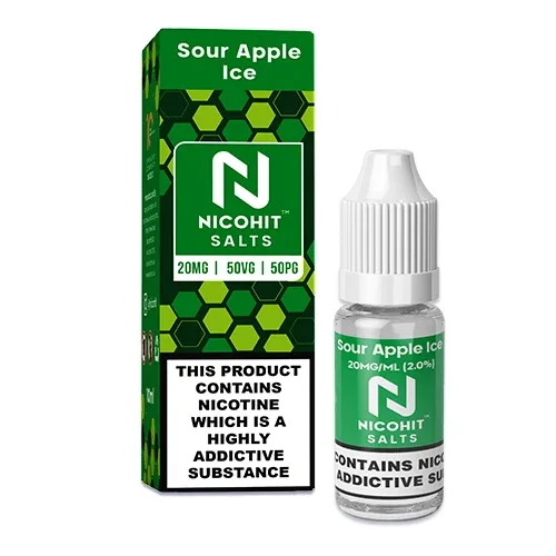 Nicohit Salts - Sour Apple Ice
