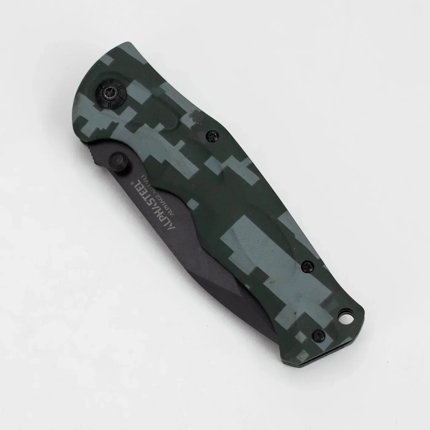 ALPHASTEEL - 8" Hunting Knife - New Military Fold - Image 2