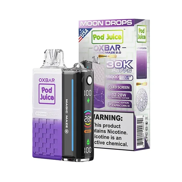 Oxbar Magic Maze 2.0 30000 Puffs Disposable Vape - Moon Drops (Capricorn III)