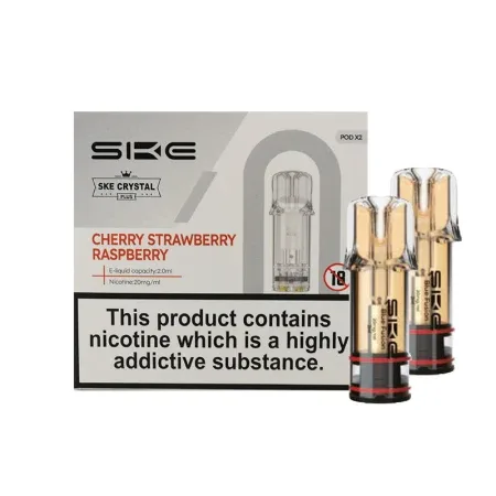 SKE Crystal Plus Pods - Cherry Strawberry Raspberry - Image 2