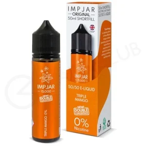 Triple Mango Shortfill E-Liquid by Imp Jar 50ml