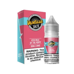 Salts Iced Milk of The Poppy 30ml E-Juice | Vapetasia