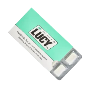 Lucy Nicotine Gum 10-Piece Blister Pack