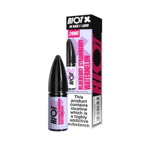 Blueberry Strawberry Watermelon Nic Salt E-Liquid by Riot X
