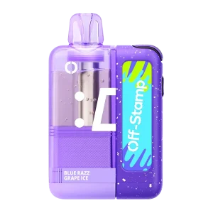 Blue Razz Grape Ice Off Stamp X-Cube Crystal Kit