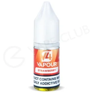 Strawberry E-Liquid by V4 VAPOUR
