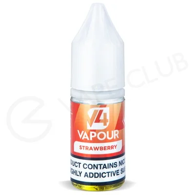 Strawberry E-Liquid by V4 VAPOUR