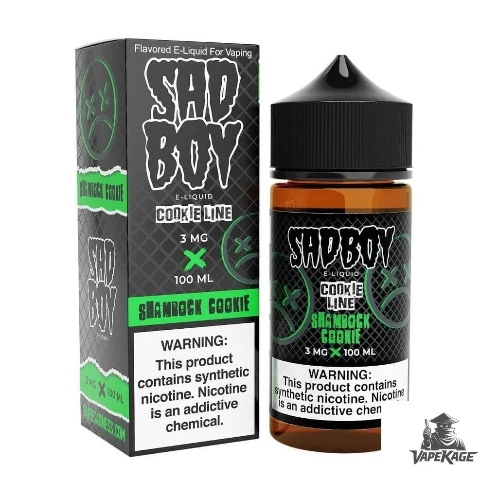 Shamrock Cookie Line — Sadboy E-Liquid 100mL Freebase