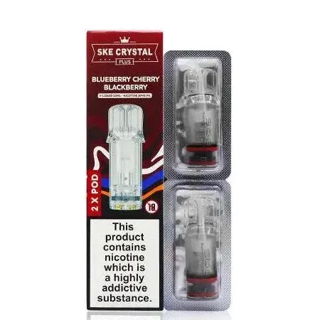 SKE Crystal Plus Pods - Blueberry Cherry Blackberry
