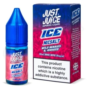 Wild Berries & Aniseed Nic Salt E-Liquid by Just Juice Ice
