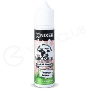 Custard Cannoli Longfill Concentrate by Nixer x The Lancashire Creamery