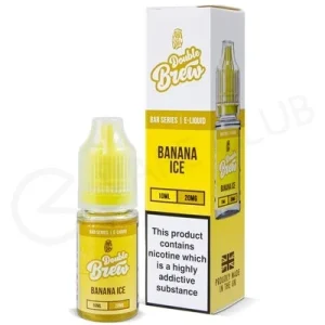 Banana Ice Nic Salt E-Liquid by Double Brew