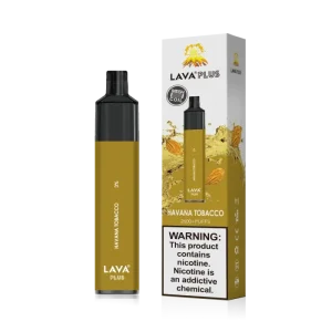 Lava Plus 2600 Puffs Disposable - Havana Tobacco