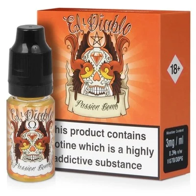 Passion Bomb High VG E-Liquid by El Diablo