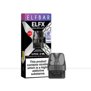 Elf Bar ELFX Pro Mesh Replacement Pods 3 Pack