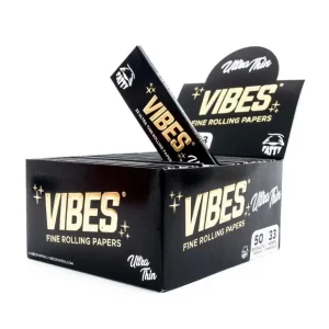 Vibes Fatty Rolling Papers No Tip - 33pk