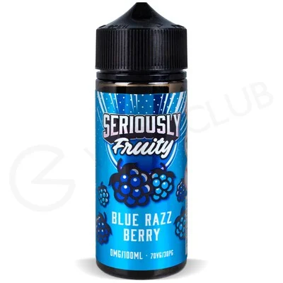 Blue Razz Berry Shortfill E-Liquid by Seriously Fruity 100ml