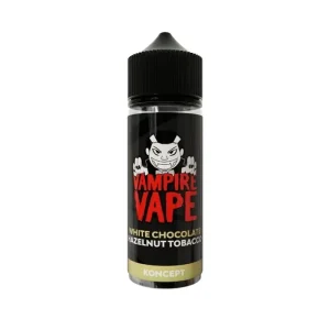 White Chocolate Hazelnut Tobacco 100ml Shortfill E-Liquid by Vampire Vape