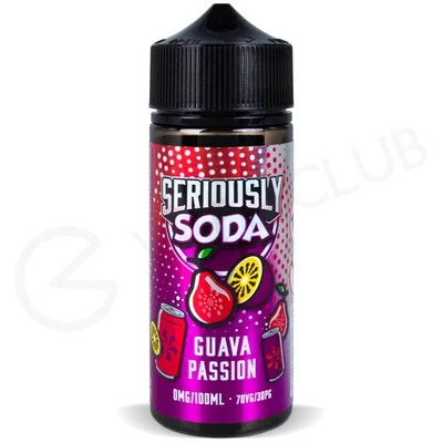 Guava Passion Shortfill E-Liquid by Seriously Soda 100ml