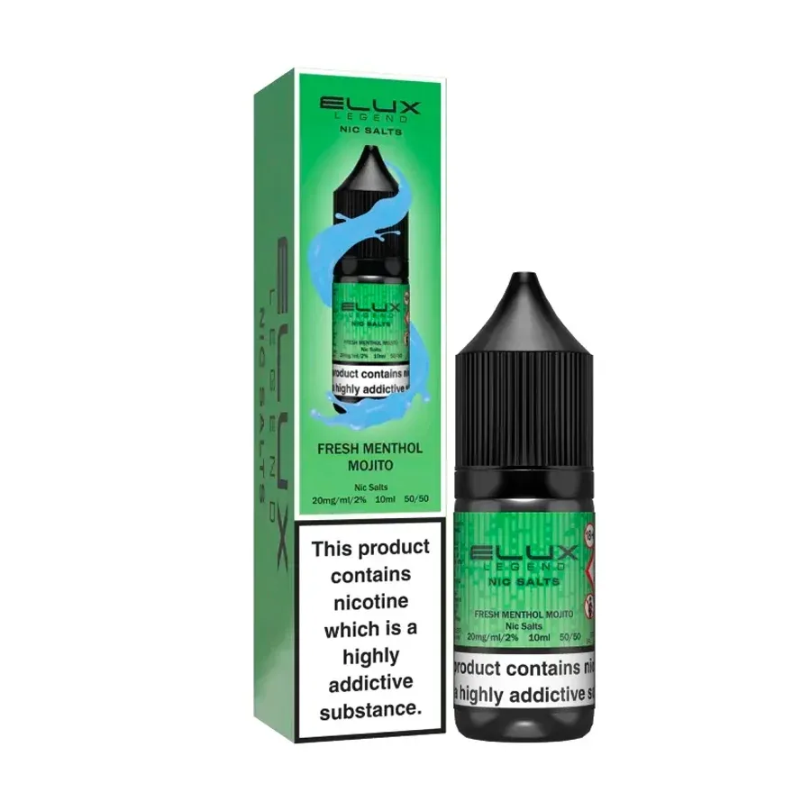 Elux - Legend Nic Salts 10ml - Fresh Menthol Mojito