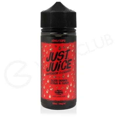 Blood Orange Citrus & Guava Shortfill E-Liquid by Just Juice 100ml