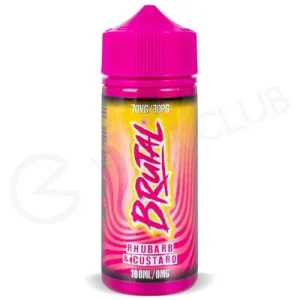 Rhubarb & Custard Shortfill E-Liquid by Brutal 100ml