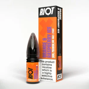 Orange & Raspberry Ice by Riot X Nic Salts