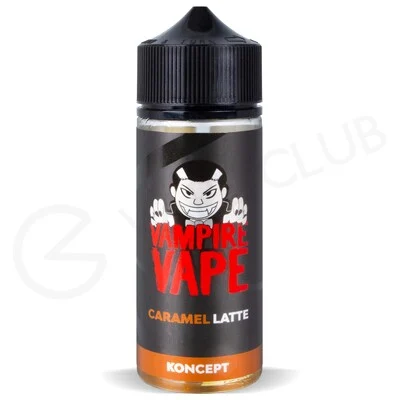 Caramel Latte Shortfill E-Liquid by Vampire Vape 100ml
