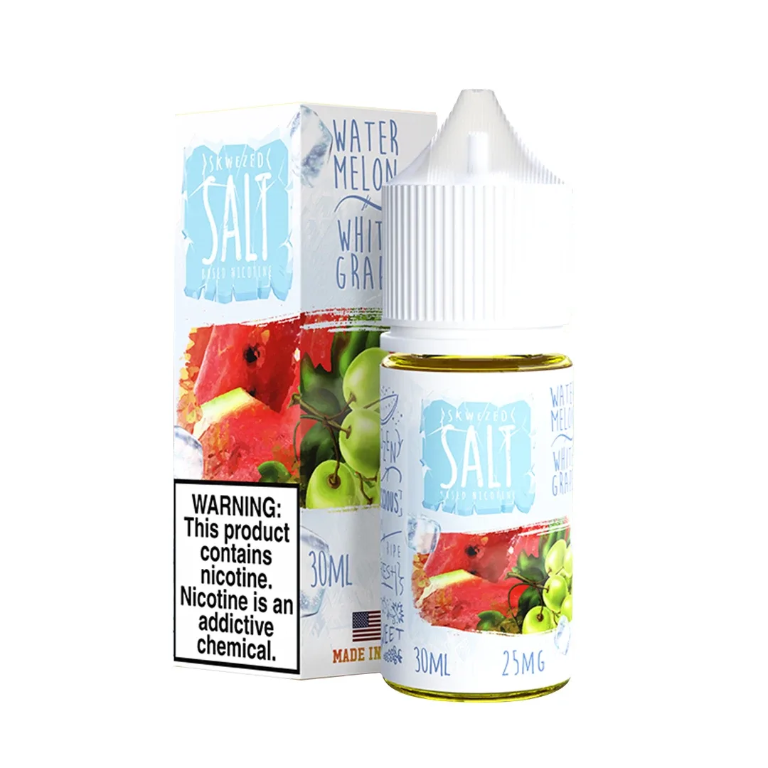 Skwezed Salt - Watermelon White Grape Ice (Sparkling Summer Rush Ice) 30ml
