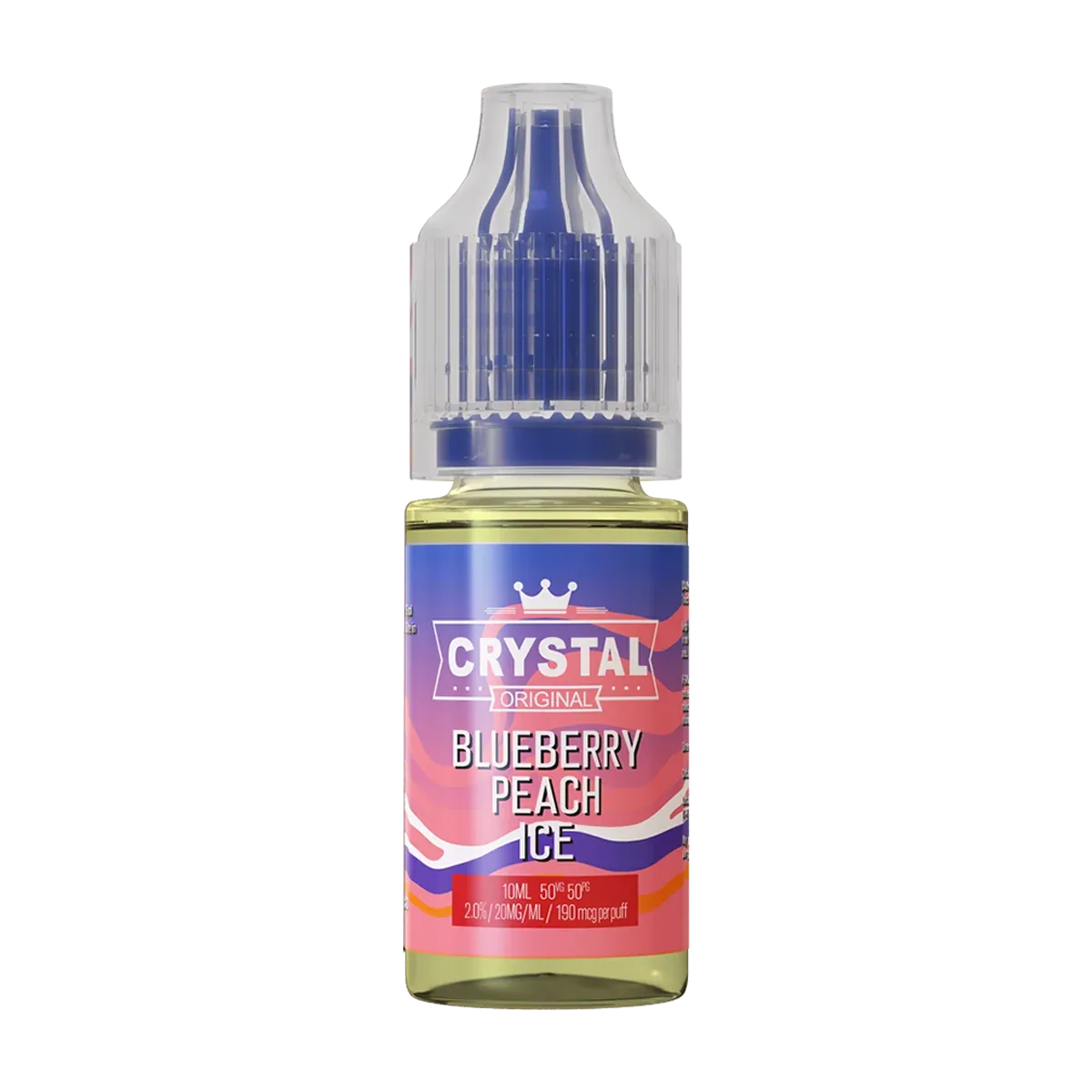 Blueberry Peach Ice Nic Salt by SKE Crystal 10ml - Image 2