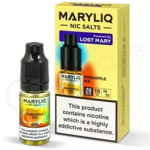 Pineapple Ice Nic Salt E-Liquid by Lost Mary Maryliq