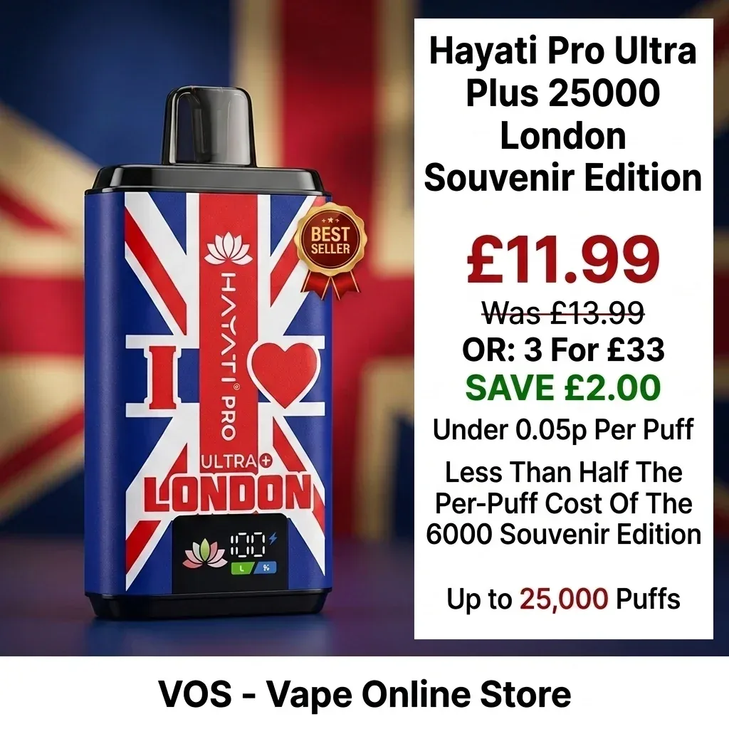 Hayati Pro Ultra Plus 25000 London Souvenir Edition - Image 2