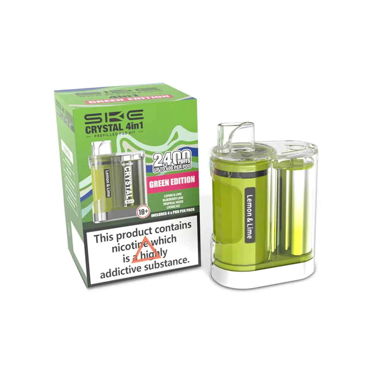 Ske Crystal 4 in 1 Prefilled Vape Kit - Image 2