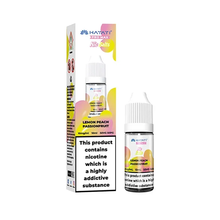 Lemon Peach Passionfruit Nic Salt E-Liquid by Hayati Pro Max