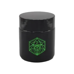 Leaf Way Glass Storage Jar
