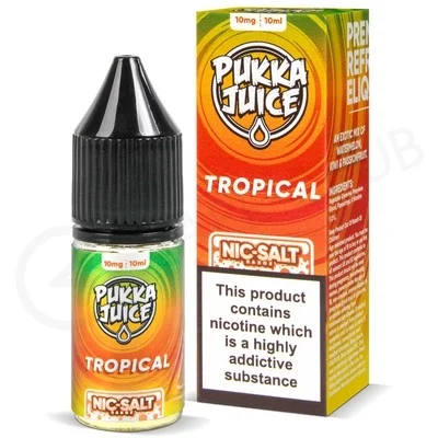 Tropical Nic Salt E-Liquid by Pukka Juice