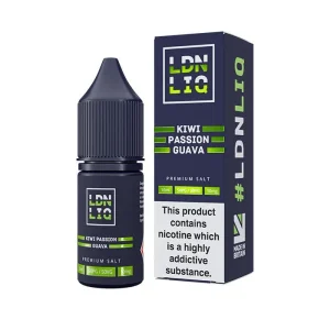 Kiwi Passion Guava 10ml Nic Salt E-Liquid by LDN LIQ - Add On
