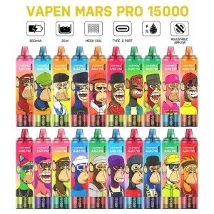 VAPEN MRS PRO 15000 Puffs Digital Screen Bulk Buy Rechargeable Disposable Vapes Wholesale