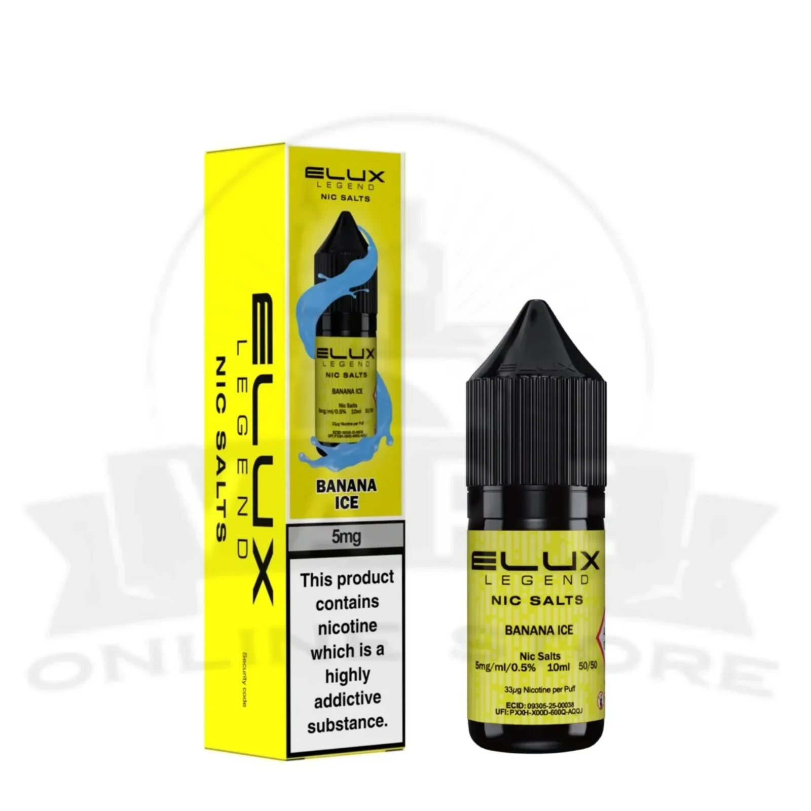 Elux Legend 10ml 5mg Nic Salts - Image 2