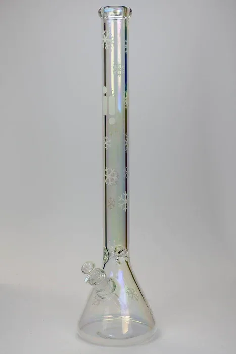 Infyniti 24" Snowflake Metallic Glass Bong