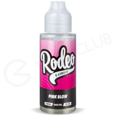 Pink Blow Bubblegum Shortfill E-liquid by Rodeo 100ml